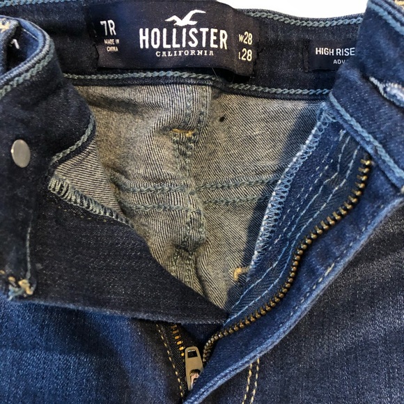 Hollister high rise jean leggings, size 7R! - Picture 3 of 4